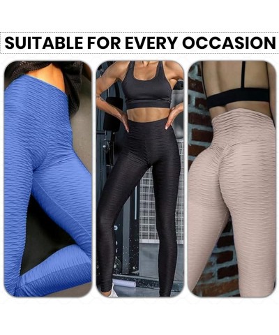 Butt Lifting Workout Tummy Control Leggings for Women TikTok High Waisted Yoga Pants Scrunch Gym Booty Tights Grey $7.94 Acti...