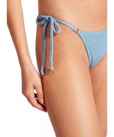 Women's Standard Tie Side Brazilian Bikini Bottom Sea Dive Powder Blue $9.66 Swimsuits