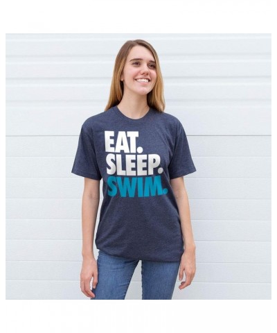 Eat. Sleep. Swim. T-Shirt | Swimming Tees by ChalkTalk Sports | Multiple Colors | Youth and Adult Sizes Youth Navy $15.51 Act...