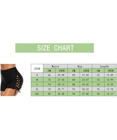 Swim Bottoms for Women Plus Size 3X Women's Swim Skirt Solid Ruched Swimsuits Side Slit Pull Tie Bikini (Black, XXL) X-Large ...