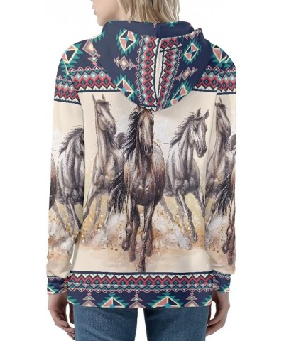 Zip Up Hoodie Women Oversized Y2K Fall Jacket Streetwear Sweatshirts XS-5XL 0 Tribal Horse $20.94 Hoodies & Sweatshirts