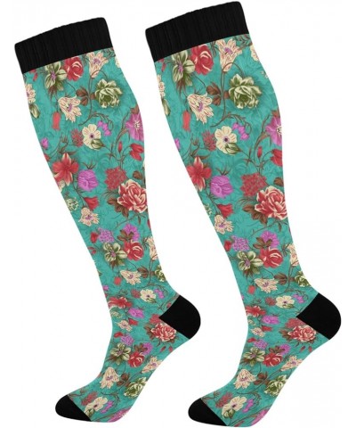 Compression Socks for Women & Men Circulation Breeds Drawn Dogs Best Support for Nurses, Running A1 $10.02 Activewear