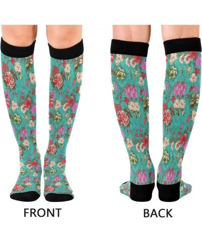 Compression Socks for Women & Men Circulation Breeds Drawn Dogs Best Support for Nurses, Running A1 $10.02 Activewear