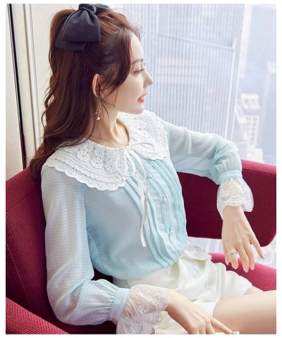 Detachable Fake Lace Collar Decorative Choker for Women's Dresses and Sweater Daisy $11.19 Blouses