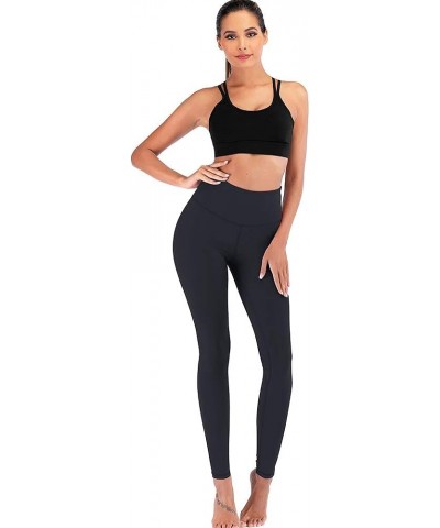 Women's Yoga Legging - Buttery Soft Tummy Control High Waist Workout Pants Sports Legging Tights Full Length Full Length - He...