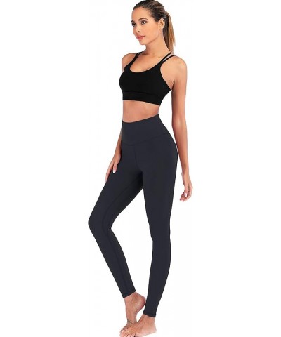 Women's Yoga Legging - Buttery Soft Tummy Control High Waist Workout Pants Sports Legging Tights Full Length Full Length - He...