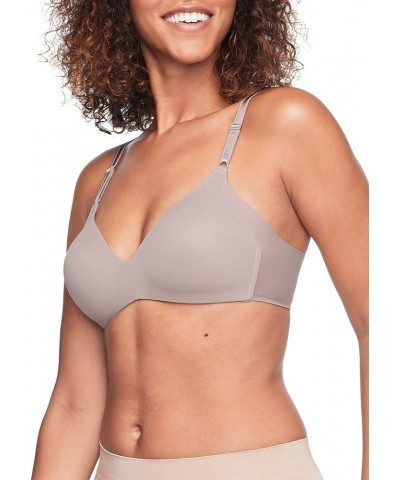 Women's No Side Effects Underarm-Smoothing Comfort Wireless Lightly Lined T-Shirt Bra 1056 Mink $11.85 Lingerie