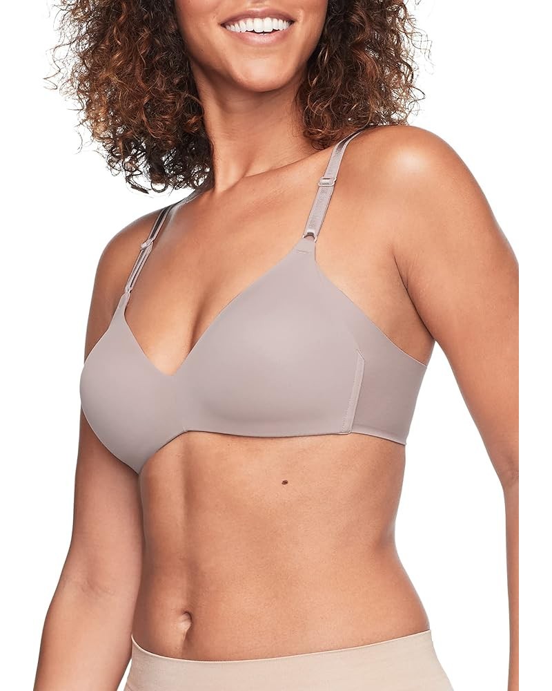 Women's No Side Effects Underarm-Smoothing Comfort Wireless Lightly Lined T-Shirt Bra 1056 Mink $11.85 Lingerie