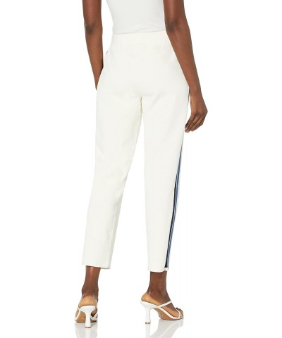 Women's Side Stripe Pant, Ivory/Steel Blue/Crema/Blue Midnight, P $28.60 Pants