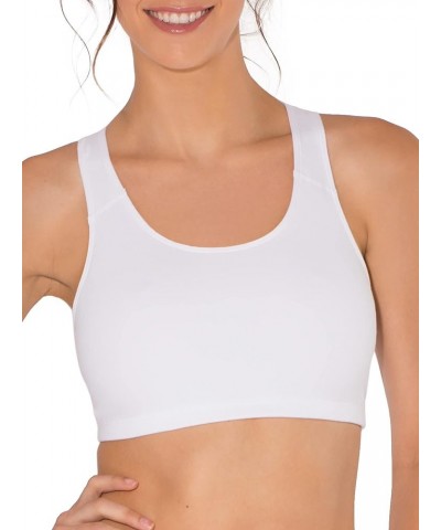 Women's Built Up Tank Style Sports Bra Fashion Colors Blue Gem Heather With Black/White/Grey $9.36 Lingerie