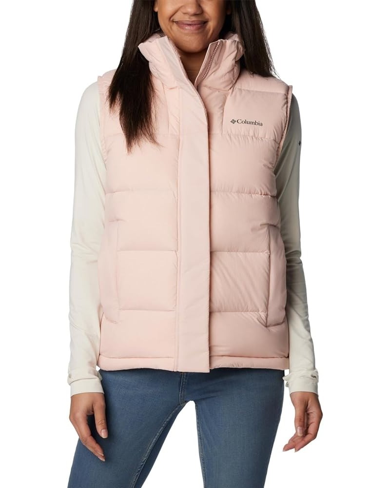 Women's Bulo Point Ii Down Vest Dusty Pink Crinkle $58.55 Vests