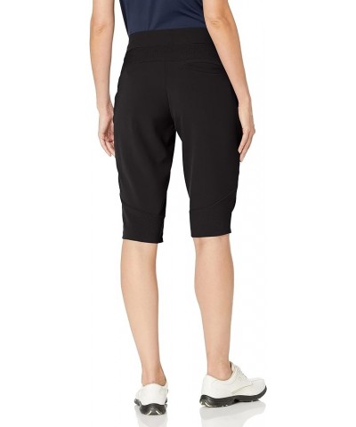 Women's Moisture Wicking Drytec 50 UPF Competitor Pull-on Knee Short Black $9.13 Activewear