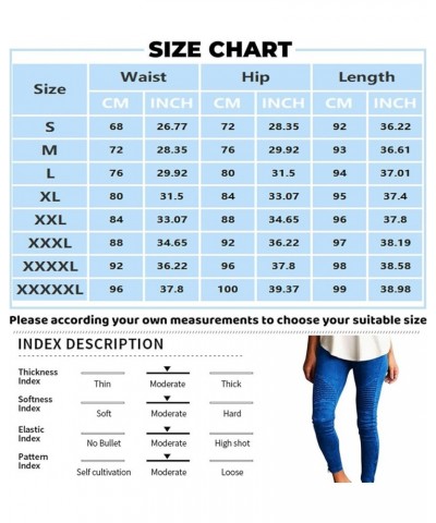 High Waisted Plus Size Jeggings for Women Stretch Skinny Zipper Cropped Pencil Pants Solid Stripe Pockets Tights Pants A02-bl...