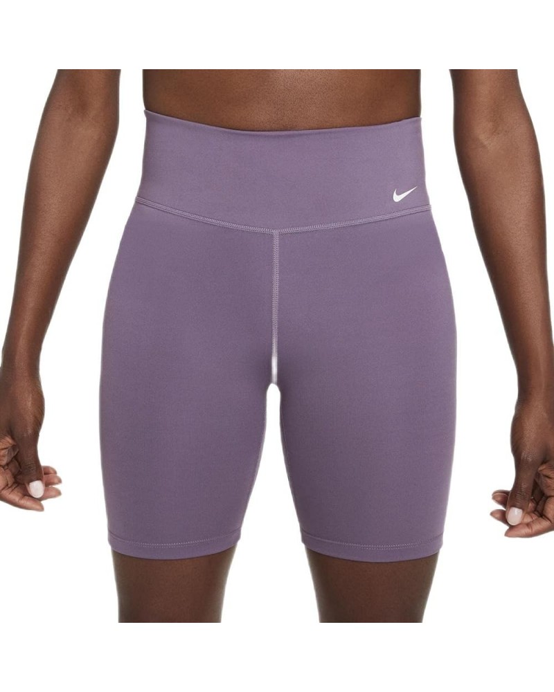 One Women's Mid-Rise 7" Bike Shorts DD0243-010 Size Amethyst Smoke/White $10.35 Activewear