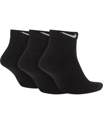 Everyday Plus Cushioned Training Ankle Socks Black | White $11.45 Activewear