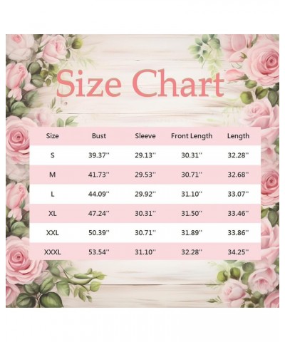 Workout Tops For Women, Valentine Shirts For Women Long Sleeve Shirt Spring Sweatshirt Heart Graphic Blouse Dressy 4-hot Pink...