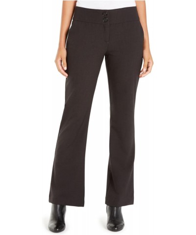 Women's Waist Control Wide Leg Trouser Pants Charcoal Size 10 $12.31 Pants