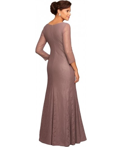 Mother of The Bride Dresses Long - Plus Size Lace Mermaid Formal Evening Gowns Shadow $38.95 Dresses