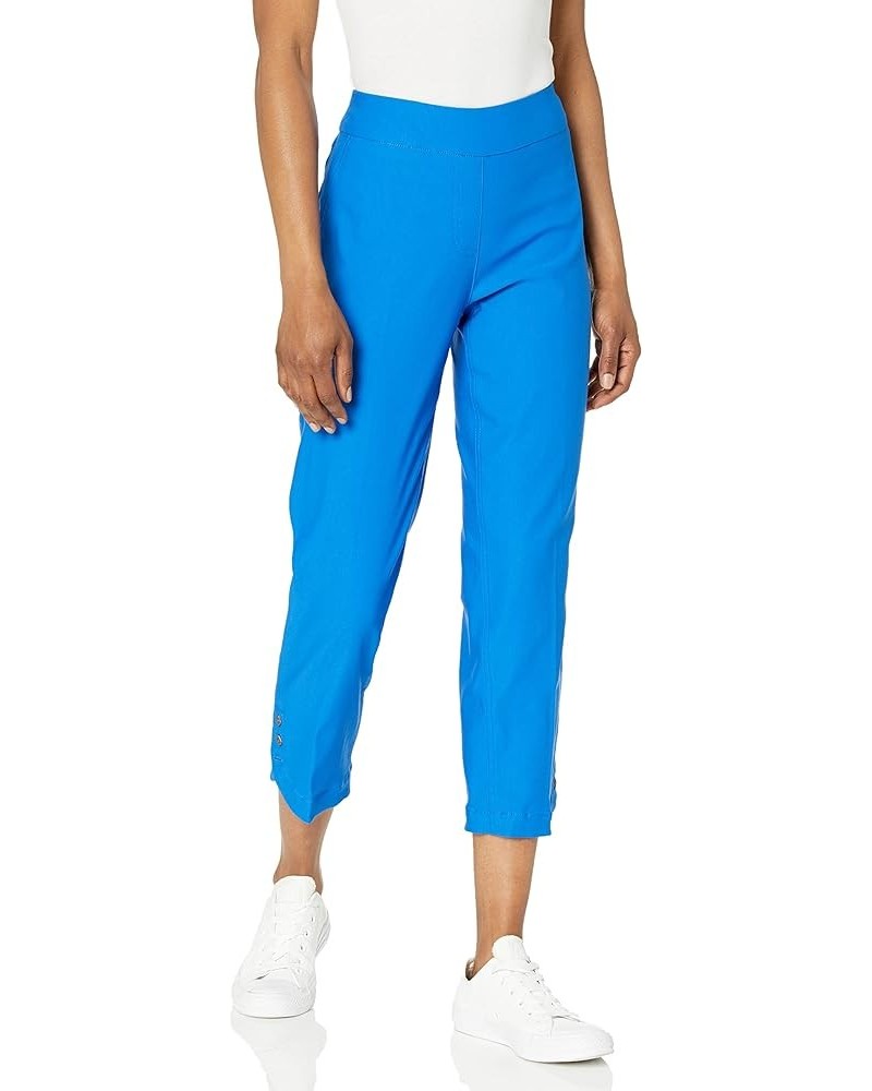 Women's Pull on Twill Crop with Back Pockets Lagoon $16.45 Pants