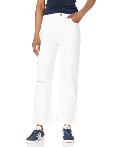 Women's Remi High Rise, Straight Leg Cropped Jean Dest. White Shadow $44.21 Jeans