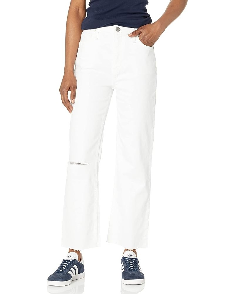 Women's Remi High Rise, Straight Leg Cropped Jean Dest. White Shadow $44.21 Jeans