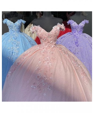 Lace Appliques Prom Homecoming Dress Off Shoulder Long Quinceanera Sweet 15 16 Party Dress Style2-purple $44.10 Dresses