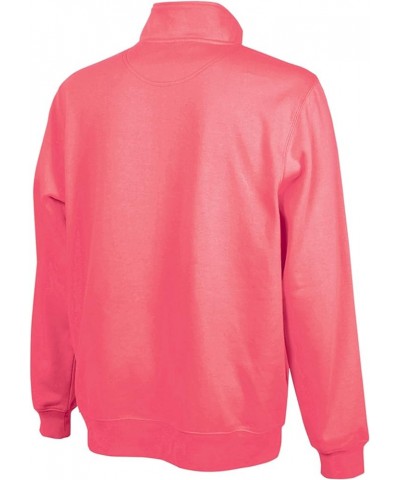 Crosswind Quarter Zip Sweatshirt Preppy Pink $11.48 Sweatshirts