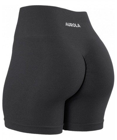 Power Scrunch Butt Workout Shorts for Women Seamless Gym Shorts High Waist Tummy Control Yoga Biker Shorts,Naval Academy,XS P...