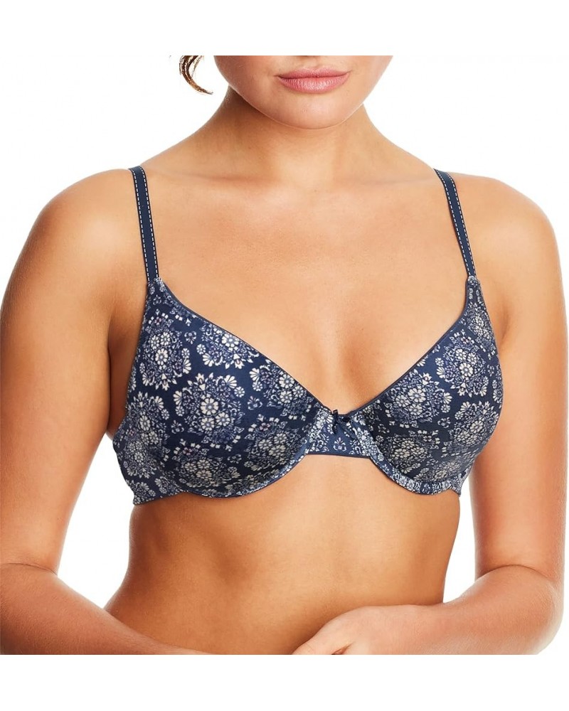 Comfort Devotion Demi T-Shirt Bra, Velvety Full-Coverage Bra, Comfortable Bra with Convertible Straps for Everyday Baroque Pr...