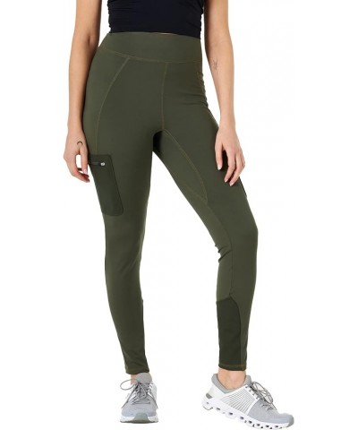 Women's Hybrid Cargo Legging Olive $11.99 Others