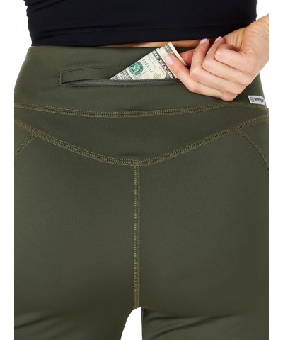 Women's Hybrid Cargo Legging Olive $11.99 Others