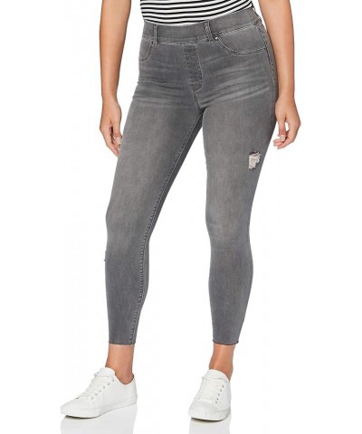 Women's Distressed Denim Skinny Pants Vintage Grey $14.19 Jeans