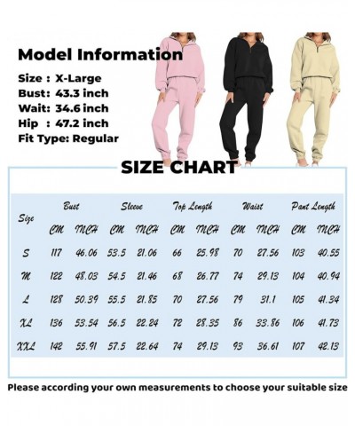 Workout Sets for Women,2023 Fall 2 Piece Sweatsuits Fashion Tracksuit Casual Quarter Zip Pullover Jogger Pants C-orange $8.90...