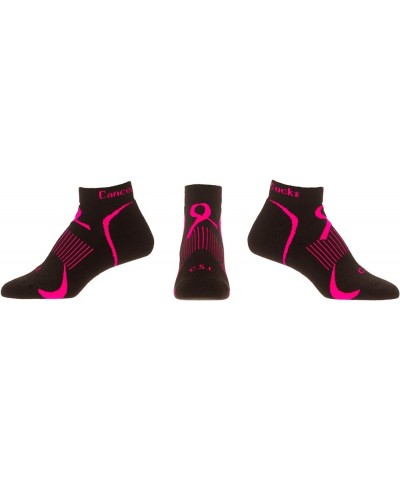 Cancer Awareness Kicking Cancer's A Made in the USA Black Pink $6.62 Activewear