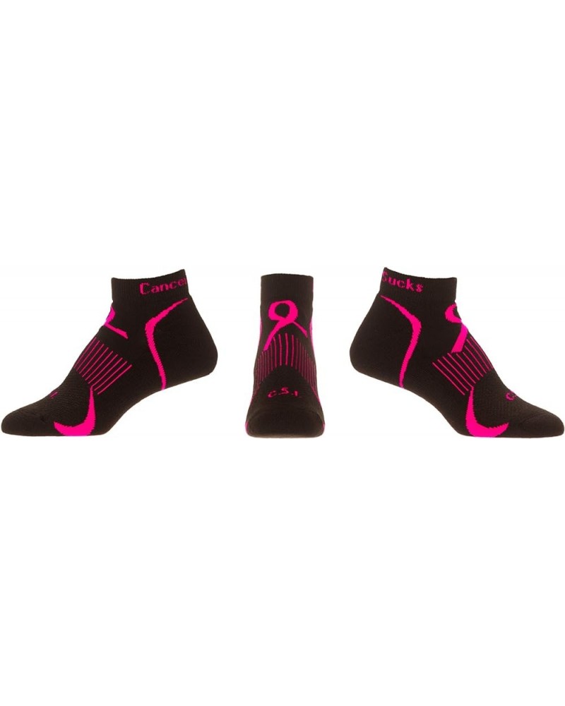 Cancer Awareness Kicking Cancer's A Made in the USA Black Pink $6.62 Activewear