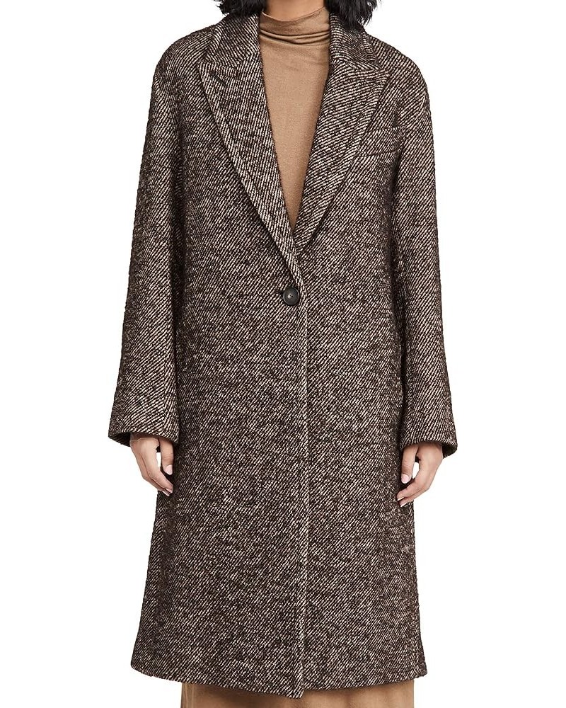 Women's Car Coat Chocolate $111.82 Coats