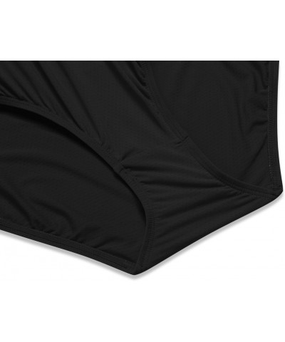 Running Shorts for Women Quick Dry Workout Gym Athletic 2.5" Short with Zipper Pockets Black $11.76 Shorts