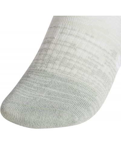 Women's Superlite Badge of Sport No Show Socks (6-pair) White/Linen Green/Silver Green $11.80 Activewear