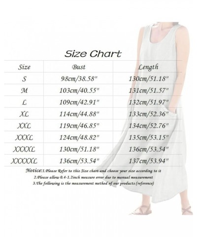 Womens Summer Dresses Cotton Linen Dresses for Women 2023 Spring Summer Casual 3/4 Sleeve Midi Sun Dress Beach Dress Y1a-gray...