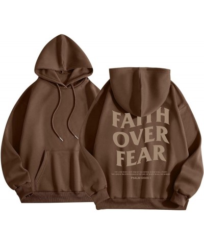 Hoodies for Women,Christian Jesus Saves Faith Sweatshirt Man Woman Pullover Tops Streetwear Gift Y2K Clothes Z03-coffee $9.47...