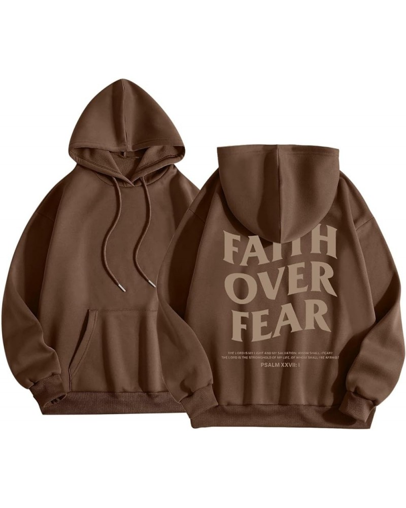 Hoodies for Women,Christian Jesus Saves Faith Sweatshirt Man Woman Pullover Tops Streetwear Gift Y2K Clothes Z03-coffee $9.47...