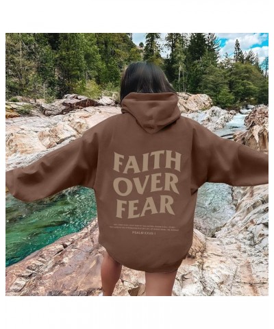 Hoodies for Women,Christian Jesus Saves Faith Sweatshirt Man Woman Pullover Tops Streetwear Gift Y2K Clothes Z03-coffee $9.47...