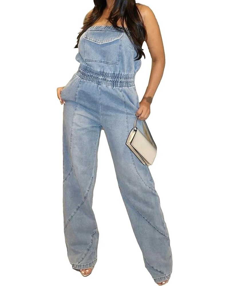 womens Women Fashion 7823jg-blue $21.07 Jumpsuits