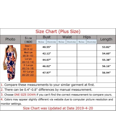 2024 Women's Casual Summer Floral Long Maxi Dresses Floor Length Sleeveless Plus Size Sundresses 9243floral02 $15.18 Dresses