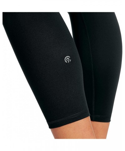 Women's High Waist Cropped Legging Ebony $16.49 Activewear