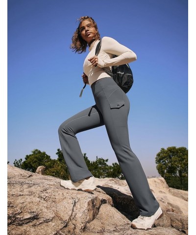 Cargo Sweatpants for Women Waterproof Fleece Lined Wide Leg Sweatpants Women Warm Pants for Women Winter Hiking Grey $19.79 A...