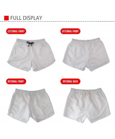 Hot Summer Beach Shorts for Women Hawaii Elastic Boardshorts Sports Pants Usa Flag $10.56 Swimsuits