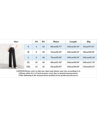 Wide Leg Pants for Women Dressy Office Casual High Waisted Palazzo Pants Plus Size Dress Pants Business Work Trousers A-yello...