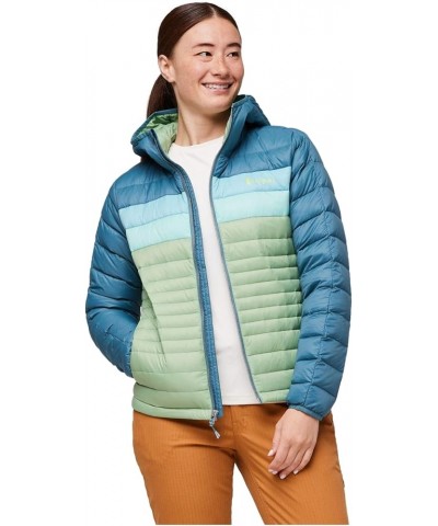 Fuego Down Hooded Jacket - Women's Blue Spruce/Aspen $76.93 Jackets