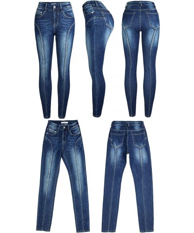 Women Stretch Skinny Fit Bootcut Jeans Denim Pants 187blue $21.83 Jeans